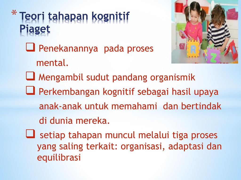 Teori Kognitif Jean Piaget . ppt download